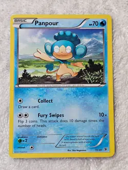 Pokemon TCG Panpour - Kalos Starter Set (KSS) 11/39 2013 Card Near Mint - Image 2