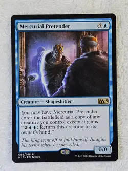 MTG Mercurial Pretender #68 Magic 2015 (M15) Magic Gathering Card Rare NM - Image 2