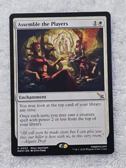 MTG Assemble the Players #3 Murders at Karlov Manor Magic Card Rare NM - Image 1