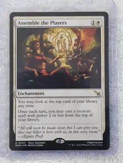 MTG Assemble the Players #3 Murders at Karlov Manor Magic Card Rare NM - Image 4