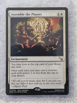 MTG Assemble the Players #3 Murders at Karlov Manor Magic Card Rare NM - Image 5
