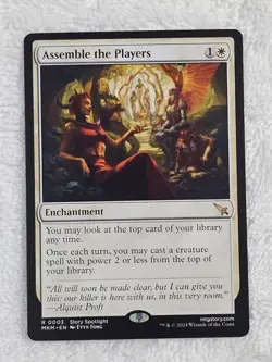 MTG Assemble the Players #3 Murders at Karlov Manor Magic Card Rare NM - Image 1