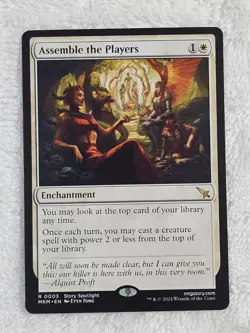 MTG Assemble the Players #3 Murders at Karlov Manor Magic Card Rare NM - Image 2