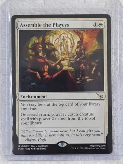 MTG Assemble the Players #3 Murders at Karlov Manor Magic Card Rare NM - Image 4