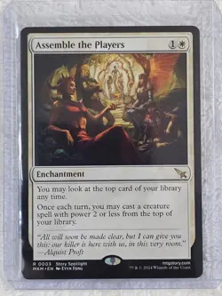 MTG Assemble the Players #3 Murders at Karlov Manor Magic Card Rare NM - Image 5
