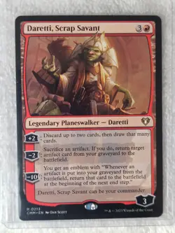 MTG Daretti, Scrap Savant - Commander Masters #213 Magic Card Rare NM - Image 4