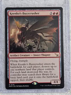 MTG Krenko's Buzzcrusher #136 Murders at Karlov Manor Magic Card Rare NM - Image 5