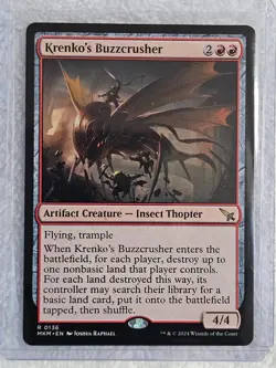 MTG Krenko's Buzzcrusher #136 Murders at Karlov Manor Magic Card Rare NM - Image 4
