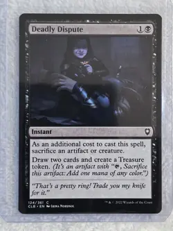 MTG Deadly Dispute #124 Battle for Baldur's Gate Magic Gathering Card NM - Image 4