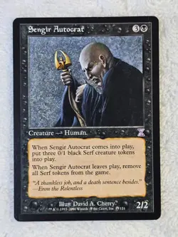 MTG Sengir Autocrat #45 Timeshifted (TSB) Magic Gathering Card Special NM - Image 2