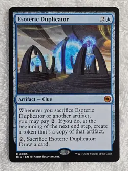 MTG Esoteric Duplicator - Outlaws of Thunder Junction (BIG) #5 Card Mythic NM - Image 1