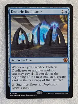 MTG Esoteric Duplicator - Outlaws of Thunder Junction (BIG) #5 Card Mythic NM - Image 2
