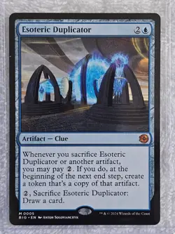 MTG Esoteric Duplicator - Outlaws of Thunder Junction (BIG) #5 Card Mythic NM - Image 4