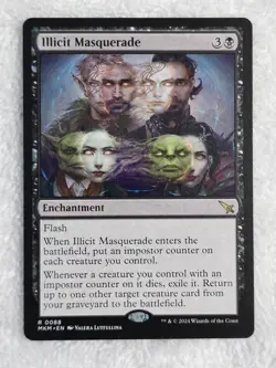 MTG Illicit Masquerade #88 Murders at Karlov Manor Magic Card Rare NM - Image 1