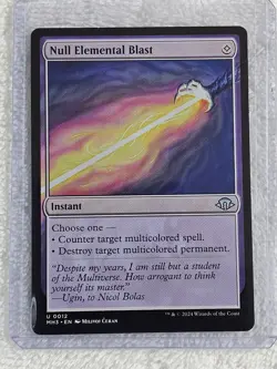MTG Null Elemental Blast - Modern Horizons 3 Magic Gathering Card #12 U NM - Image 4