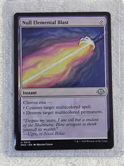 MTG Null Elemental Blast - Modern Horizons 3 Magic Gathering Card #12 U NM - Image 5