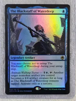 MTG The Blackstaff of Waterdeep FOIL #48 Adventures in the Forgotten Realms Rare - Image 5