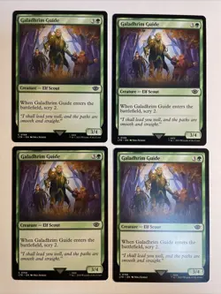 4x Mtg Lord Of The Rings Galadhrim Guide NM Magic The Gathering - Image 1