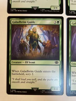 4x Mtg Lord Of The Rings Galadhrim Guide NM Magic The Gathering - Image 2