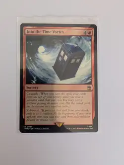 MtG Into The Time Vortex R Doctor Who Magic The Gathering NM/M - Image 1