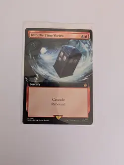 MtG Into The Time Vortex R Doctor Who Magic The Gathering NM/M - Image 4