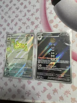 Pokemon Black Bolt And White Flare Promos Gothitelle And Reuniclus 211 212 - Image 1