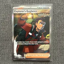 Pokemon - Explorer's Guidance - 200/162 - SV Temporal Forces - Full Art Trainer - Image 1