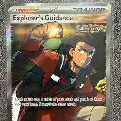 Pokemon - Explorer's Guidance - 200/162 - SV Temporal Forces - Full Art Trainer - Image 2