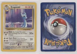 Dragonair Pokemon Base Set #18 1999 08ql - Image 3