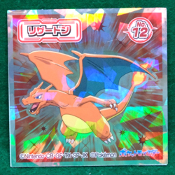 Charizard Holo Pokemon Seal Sticker No.12 Nintendo Gamefreak Japanese F/S - Image 1