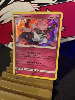 Pokemon TCG Diancie 94/147 Sm-Burning Shadows Holo - Image 1