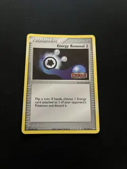 Energy Removal 2 74/108 DMG Stamped Pokemon Reverse Holo Power Keepers - Image 1