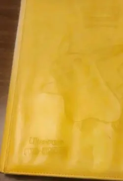 Ultra Pro Pokemon Pikachu Binder Yellow 9 Pocket - Image 3