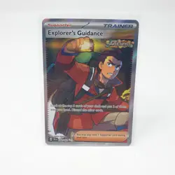 Explorer's Guidance 200/162 Temporal Forces Pokemon Card Art Trainer Double Rare - Image 1