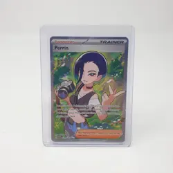 Perrin 209/167 Twilight Masquerade Pokemon Card Full Art Trainer Double Rare ENG - Image 3