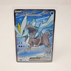 Kyurem ex 157/086 Black Bolt Pokemon TCG Card Full Art Double Rare Holo ENG - Image 1