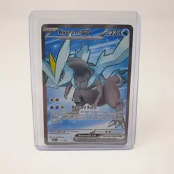 Kyurem ex 157/086 Black Bolt Pokemon TCG Card Full Art Double Rare Holo ENG - Image 3
