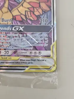 Moltres Zapdos Articuno GX Hidden Fates Pokemon Black Star Promo SM210 Sealed - Image 4