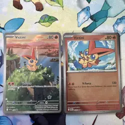 208 Promo Victini English Black Bolt White Flare Holo Promo Pokemon Card - Image 1