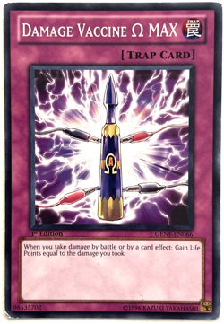 YuGiOh! - Damage Vaccine Omega MAX - GENF-EN066 - 1st Edition - Common - Image 1