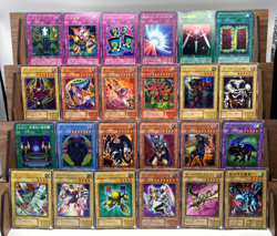 Yugioh Cards Set Yugi Muto Character selection Deck Dark Magician Girl Slifer - Image 1
