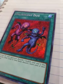 Yugioh! Delinquent Duo - LCKC-EN101 - Secret Rare - 1st Edition - Image 3