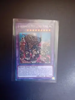 Amazoness Pet Liger King - MP23-EN224 - Prismatic Secret Rare - 1st Ed - YuGiOh - Image 1