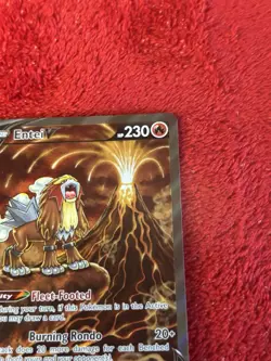 Entei V GG36/GG70 Crown Zenith: Galarian Gallery Holo Pokemon Card Nm- - Image 5