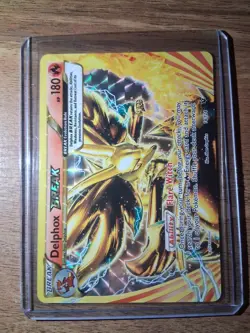 Delphox Break 14/124 XY Fates Collide Ultra Rare Holo Pokemon Card TCG - Image 1