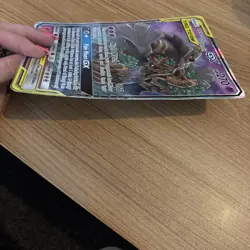 Pokemon Jumbo Promo Card Trevenant & Dusk Noir GX Excellent Condition - Image 4
