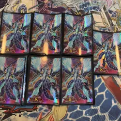 Yu-Gi-Oh! Zexal Galaxy-Eyes Prime Photon Dragon Card Sleeves (70 Cards) - Image 1