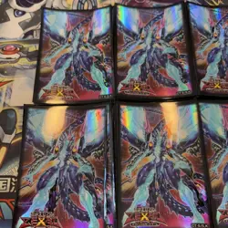 Yu-Gi-Oh! Zexal Galaxy-Eyes Prime Photon Dragon Card Sleeves (70 Cards) - Image 2
