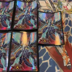 Yu-Gi-Oh! Zexal Galaxy-Eyes Prime Photon Dragon Card Sleeves (70 Cards) - Image 3