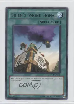 Shien's Smoke Signal Unlimited YuGiOh Storm of Ragnarok #STOR-EN048 0s5 - Image 1